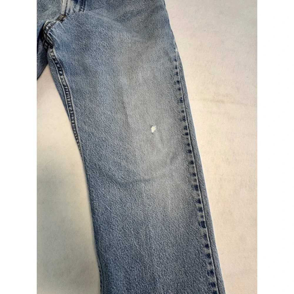 Levis 505 Reg Fit Jeans‎ Mens 36x30 Blue Medium Wash Straight Leg Denim 505-0216